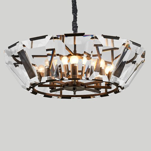 American Nordic Artistic Led Pendant Crystal Chandelier Classic New American Nordic Artistic Led Pendant Crystal Chandelier Classic New Creative Retro Lamps Hotel Villa Modern Lanterns
