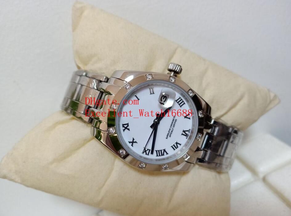 Hot Sell Ladies Fashion Watches 36 Mm 80319 81315 Diamond Roman White