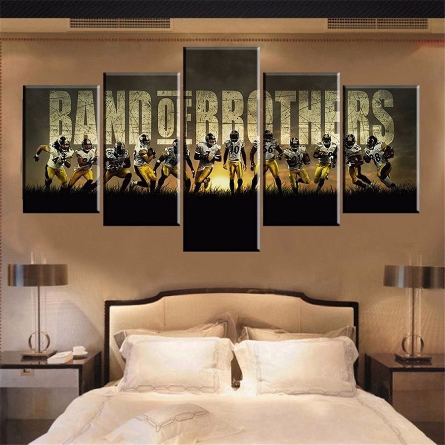 2019 Steelers Band Of Brothers Canvas Prints Wall Art Oil Painting 2019 Steelers Band Of Brothers Canvas Prints Wall Art Oil Painting Home Decor Unframed Framed From Chai2018 17 94 Dhgate Com