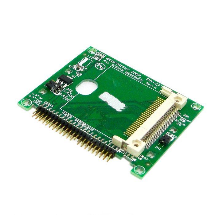 compact flash cf memory card to 44pin ide 1 8 adapter for hitachi hard disk hdd type ide cards