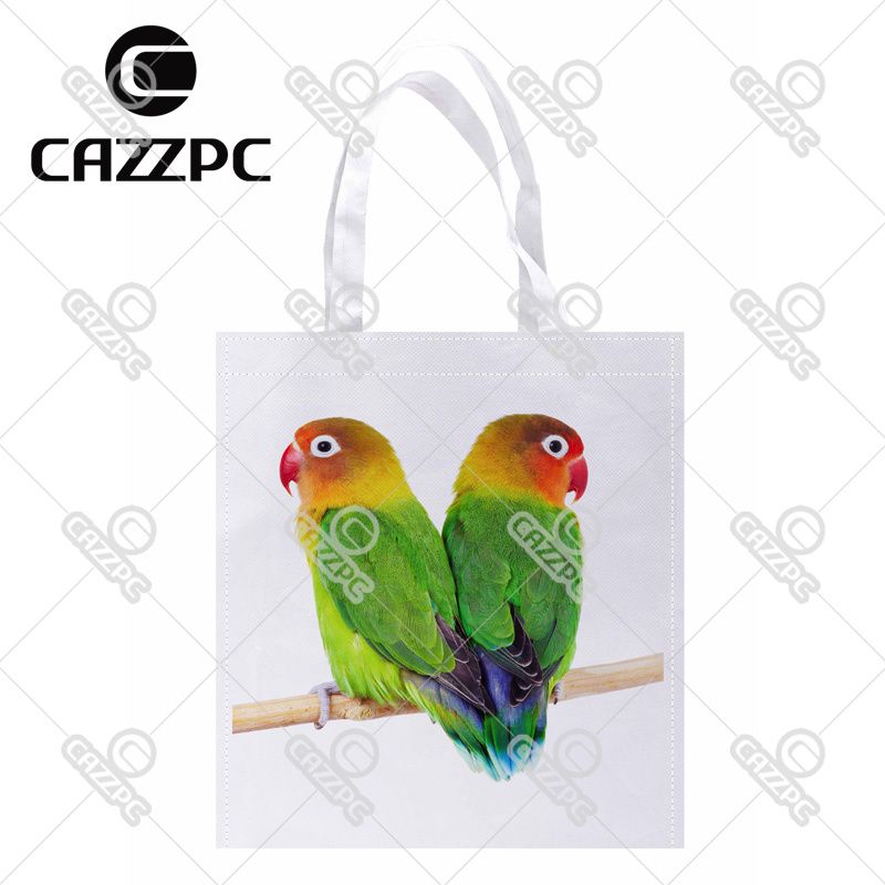Gepäck & Taschen Nette Kleine Vogel Druck Leinen Einkaufstasche Frauen Stoff Handtaschen Folding Reusable Einkaufstaschen