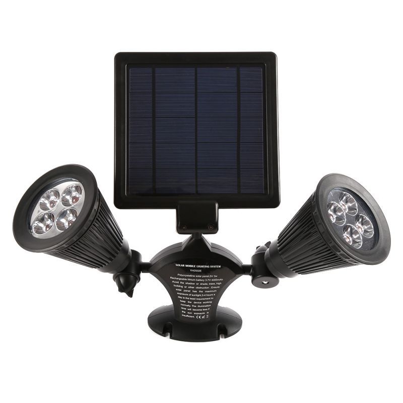 2019 Useful Double Head Led Lamps Solar Light Garden Spotlight 2019 Useful Double Head Led Lamps Solar Light Garden Spotlight Outdoor Great Landscaping Trees Bushes Security From Burty 50 47 Dhgate Com
