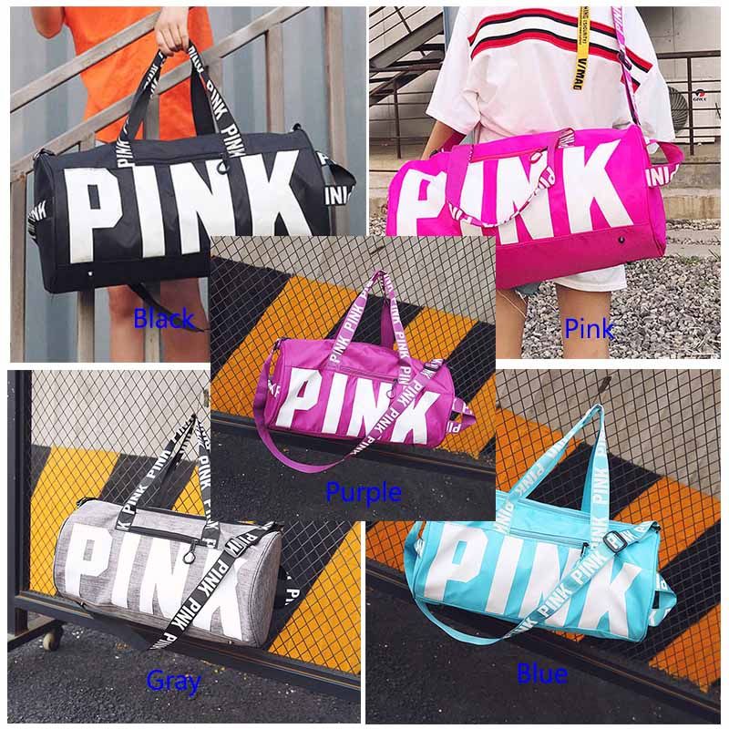 2020 Fashion Vs Love Pink Girl Bag Travel Duffel Bag Women Travel