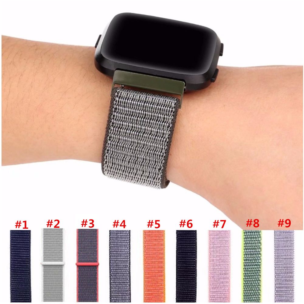 fitbit versa nylon band