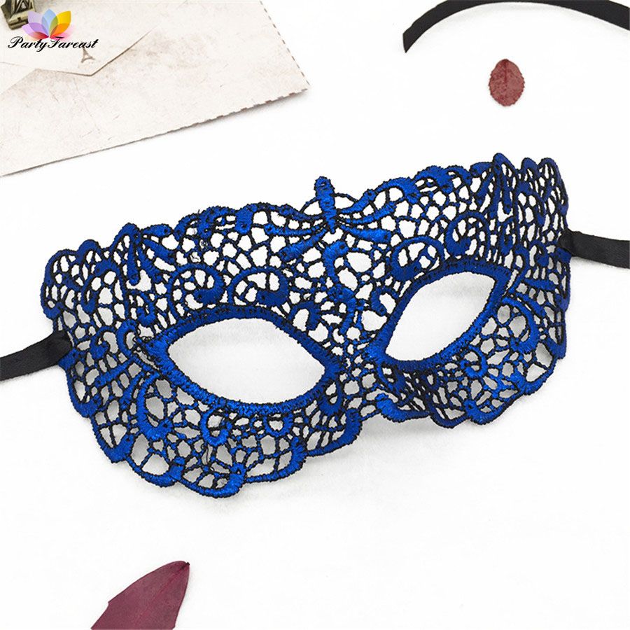 PF Party Lace Mask Masquerade Ball Mask Carnival Fancy Dress Costume