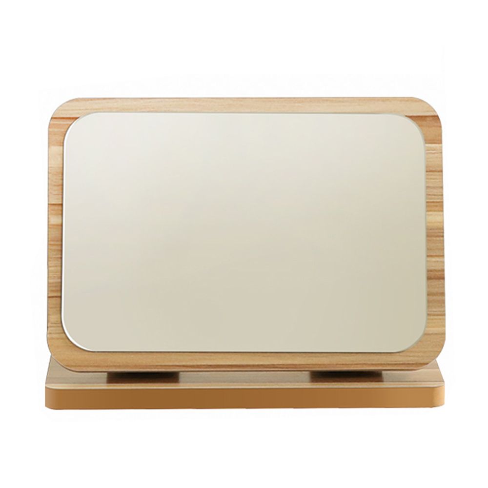 180 Degrees Rotation Square Makeup Mirror Hd Men Vanity Adjustable Home Large Dp