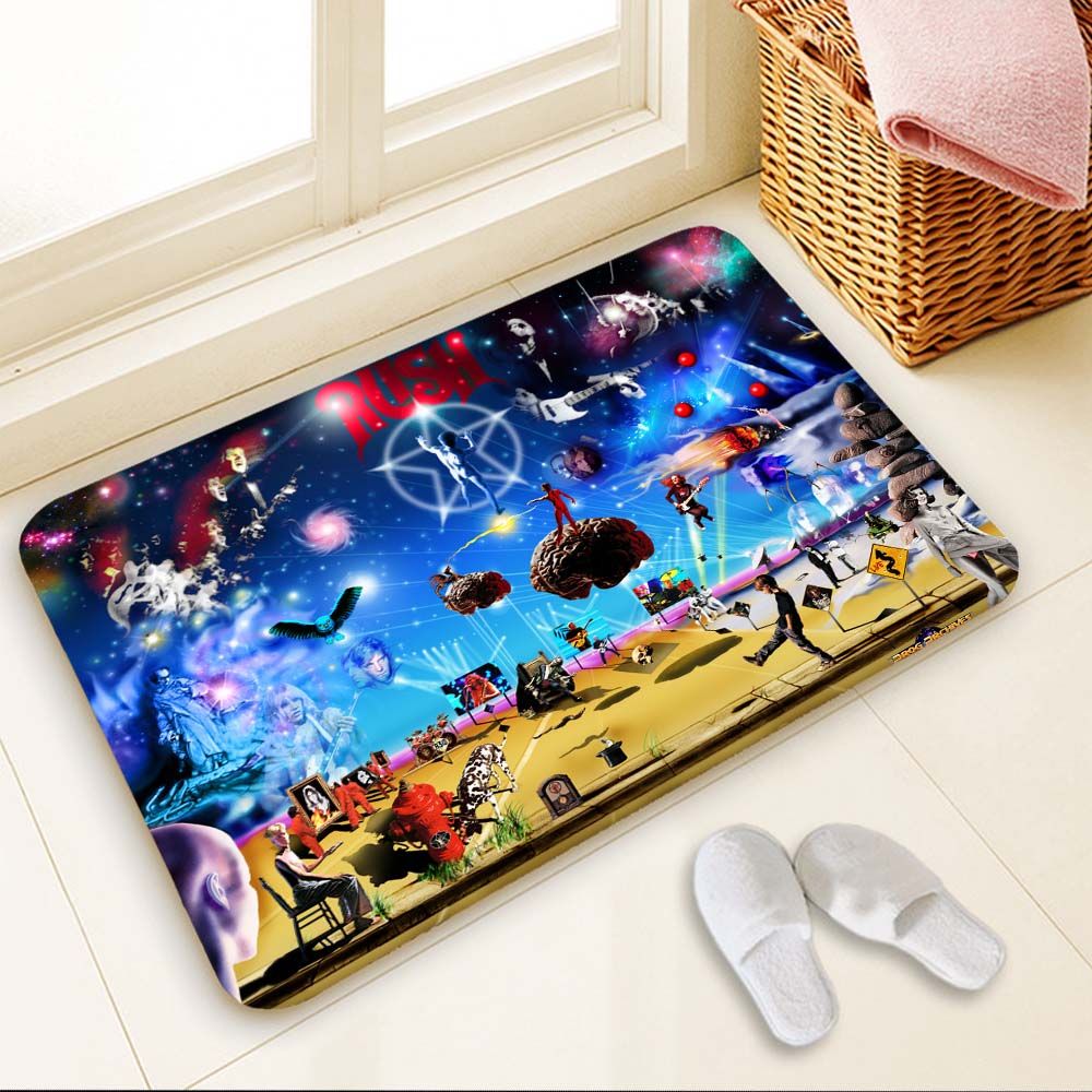 2019 Rush Band Doormat Custom Your Mats Print Slip Resistant Door 2019 Rush Band Doormat Custom Your Mats Print Slip Resistant Door Mat Floor Bedroom Living Room Rugs 40x60cm 50x80cm From Littleman913 17 18 Dhgate Com