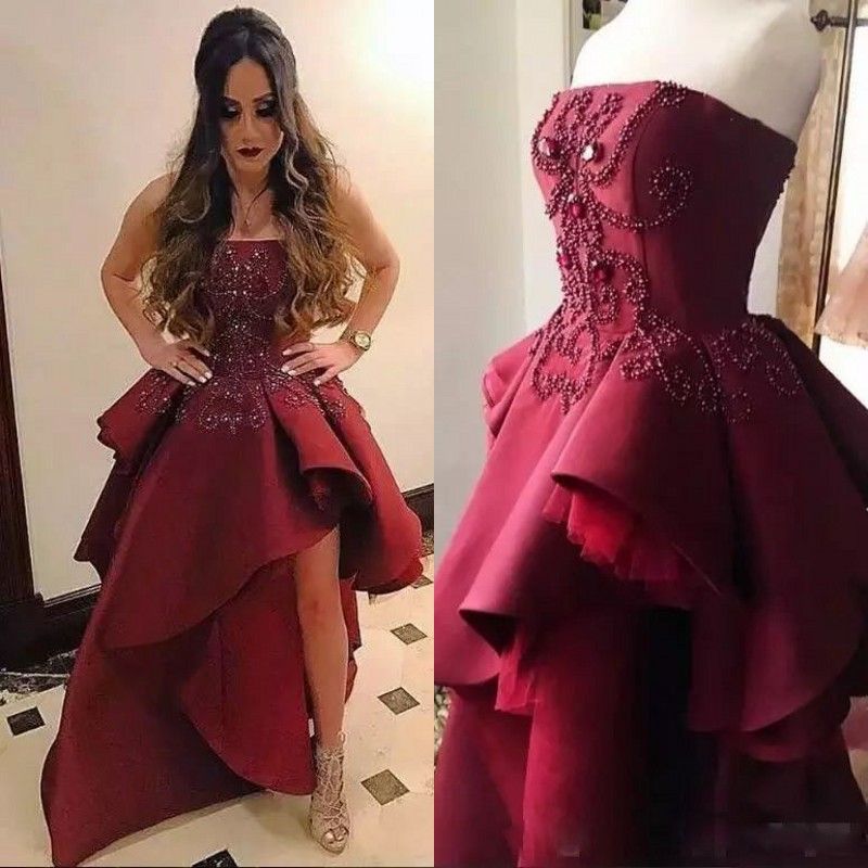 Vestidos de fiesta asimetricos 2018 Clearance