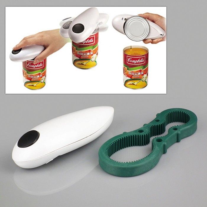 2020 PARTY Can Opener One Touch Jar Openers Kitchen Helper Tool 2 In 1