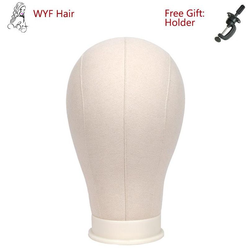 2020 WYF 21 25 Professional Canvas Block Head With Stand For Wig