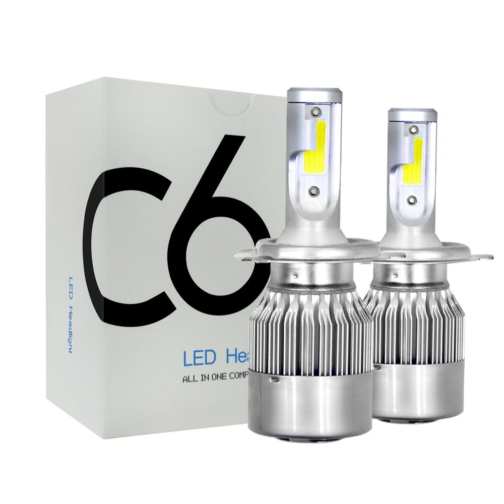 1 пара C6 автомобилей светодиодные H1 H3 H4 <b>H7 H11</b> H13 ...