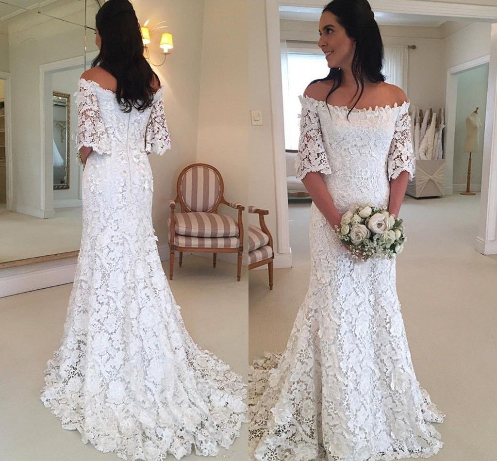 vestido de noiva longo para casamento no civil