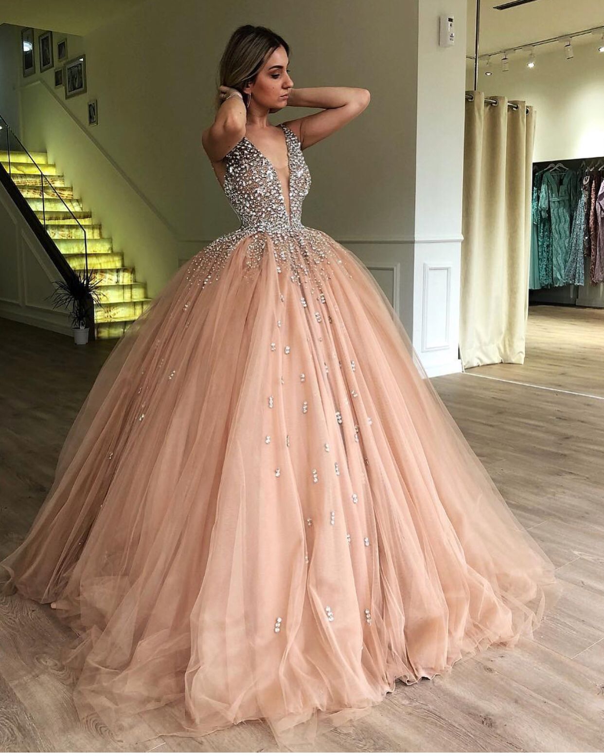prom dresses 2019 ball gown