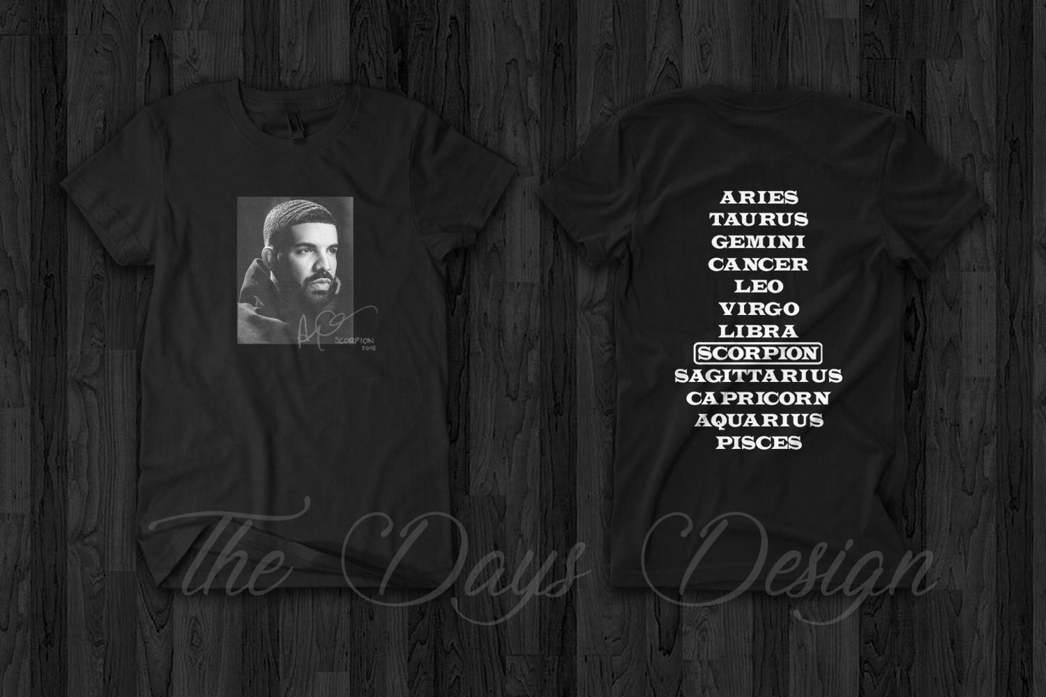 aubrey and the three migos tour shirt