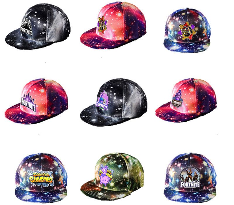 36 style men women game fortnite star sky snapback baseball cap unisex classic fortnight boy girls casquette hat outdoor sunshade ball cap canada 2019 from - casquette fortnite canada