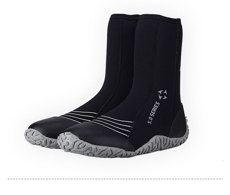 2020 5 Mm Diving Shoes,High For Boots,Men And Women Drift Surfing To