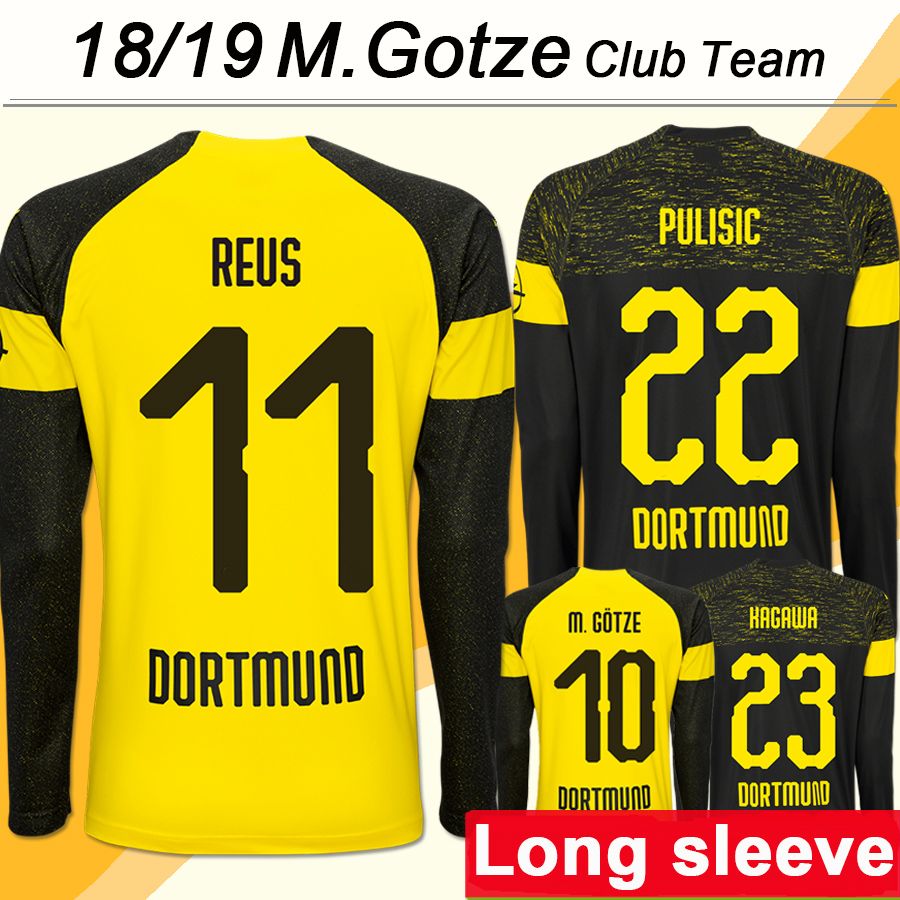 pulisic long sleeve jersey