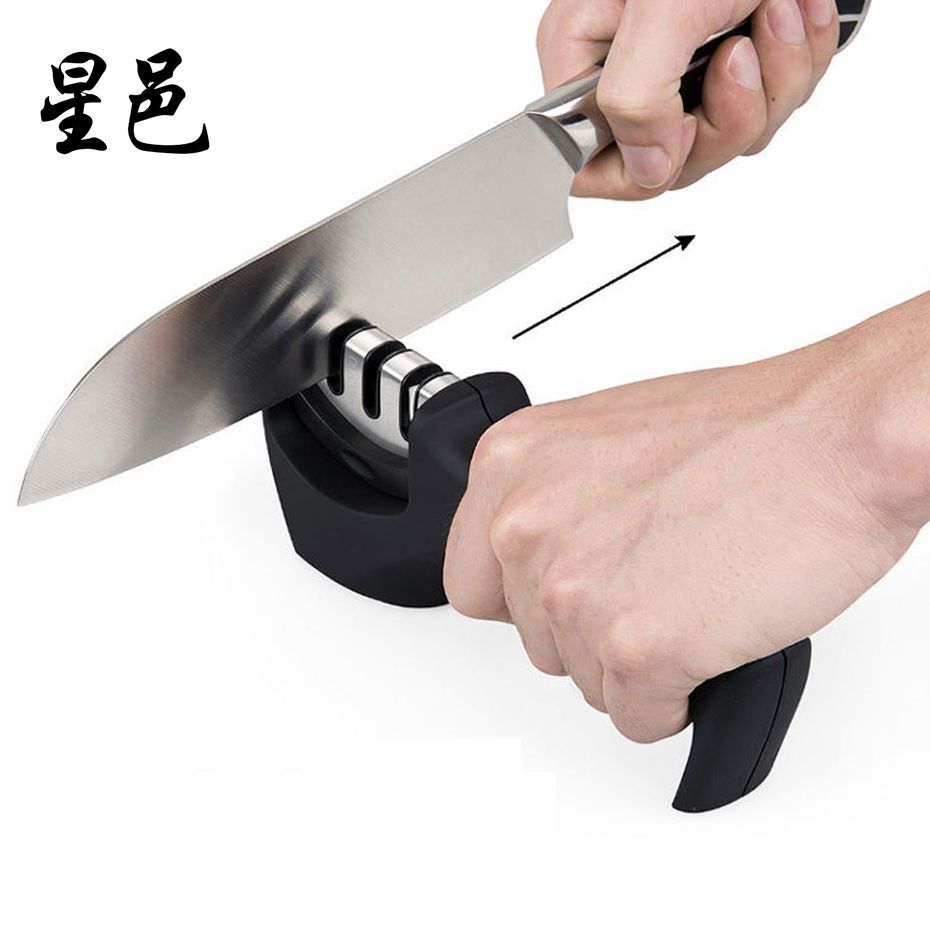 kitchen knife sharpener 3 stage diamond stone fast sharpening materials to repair safety and no slip rubber base suit for various knife reviews of kitchen - Kitchen Knife Sharpener kitchen knife sharpener 3 stage diamond stone fast sharpening materials to repair safety and no slip rubber base suit for various knife reviews of kitchen - Kitchen Knife Sharpener