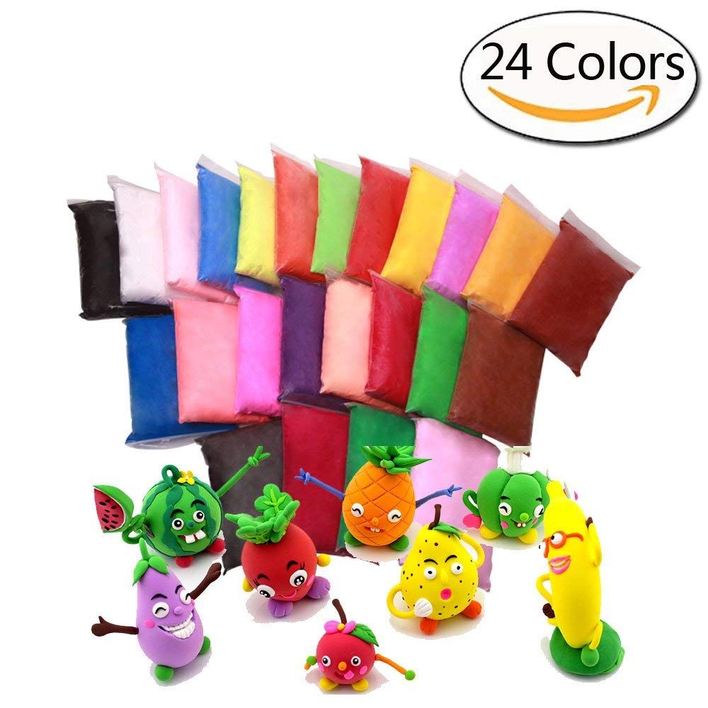 air dry clay ultra light modeling clay magic crafts kit with tools