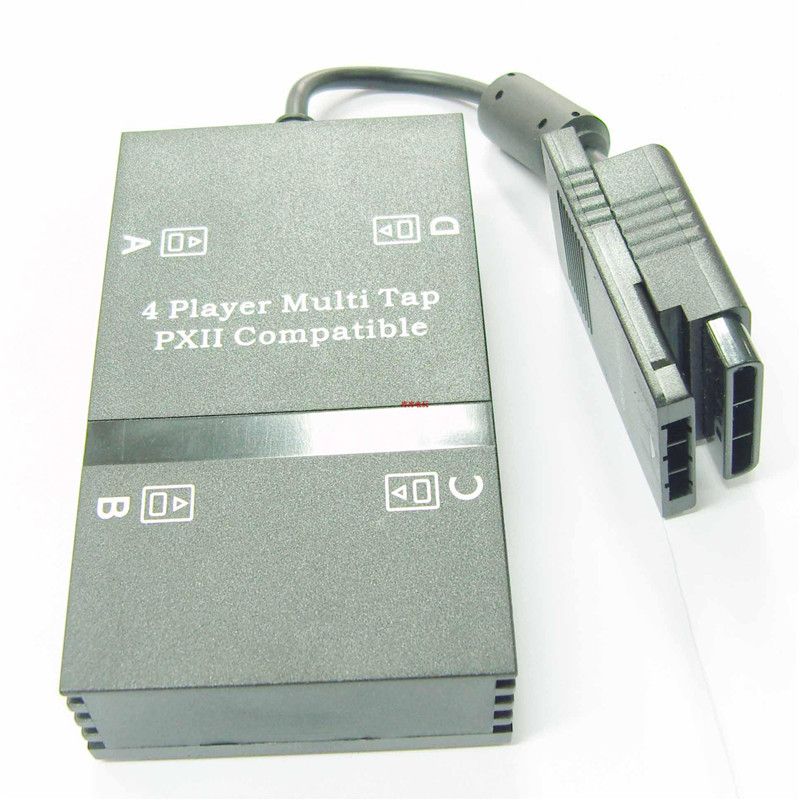 For PS2 Multitap Multi Tap Player Multiplayer Adapter For PlayStation 2