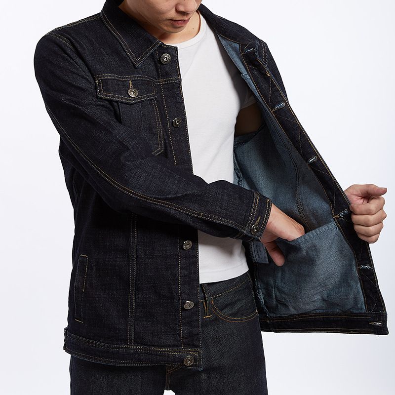 plus size m 8xl brand designer jacket coat denim luxury mens jackets plus size black denim jacket