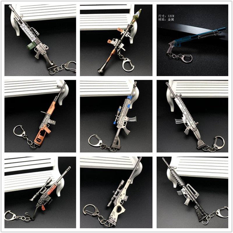 acheter vente chaude forteresse jeux de nuit autour de pioches houes pistolets porte cles pendentifs fortnite autour de porte cles avec boite de papier - pioche fortnite micro