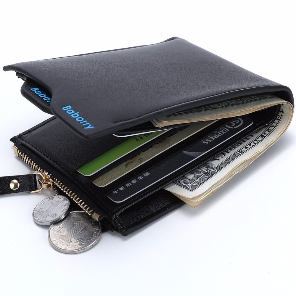 One Piece Pirates Flag Logo Skull Bifold Leather Wallet Card Holder Coin Purse