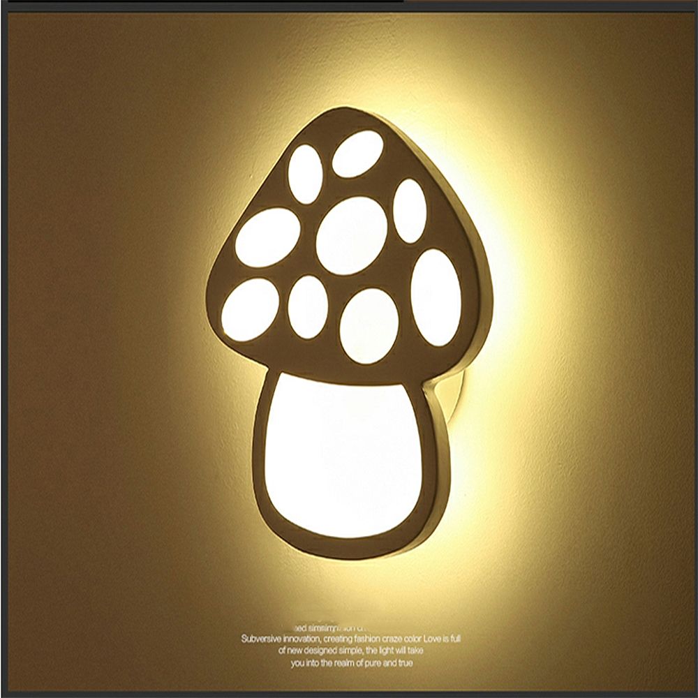 Applique Café Salon Couloir Luminaires Champignon Modernes Murale Décoration Appliques Nouveauté m80wNn