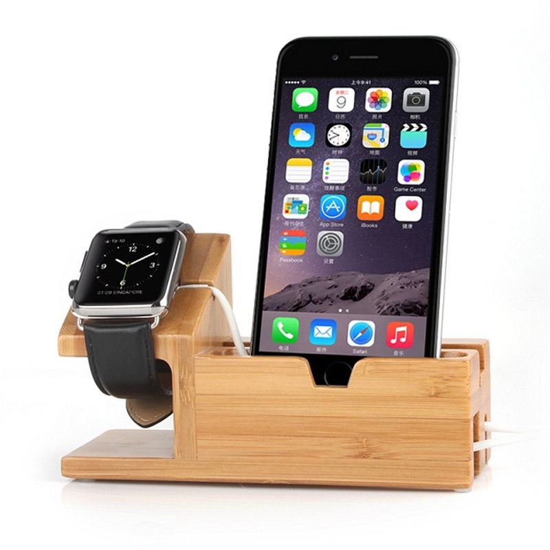 Handy Ladegeräte Bambus Holz Desktop Stand Für IPad Mini Tablet ... Handy Ladegeräte Bambus Holz Desktop Stand Für IPad Mini Tablet ...