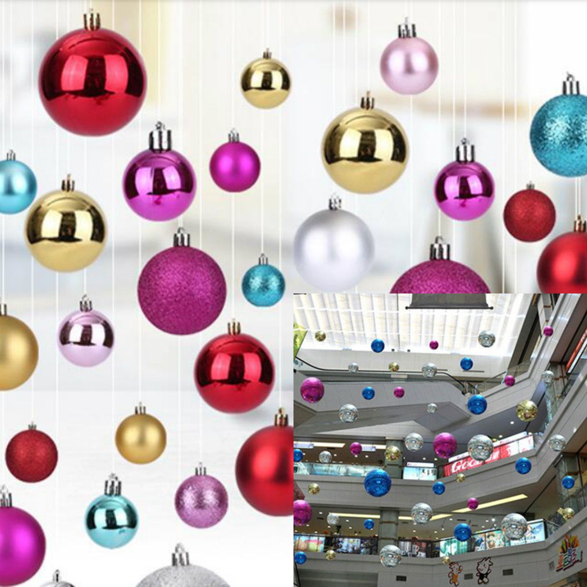 Colorful Light Balls Christmas Decorations A In Stock Beautiful