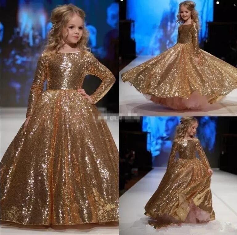 gold pageant dress