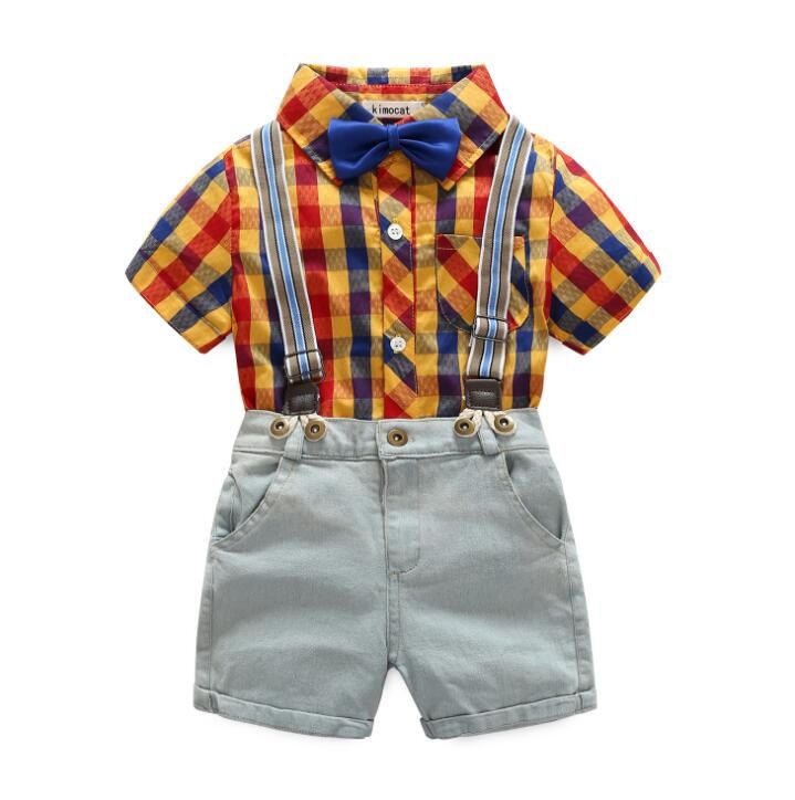baby boy jean shorts with suspenders
