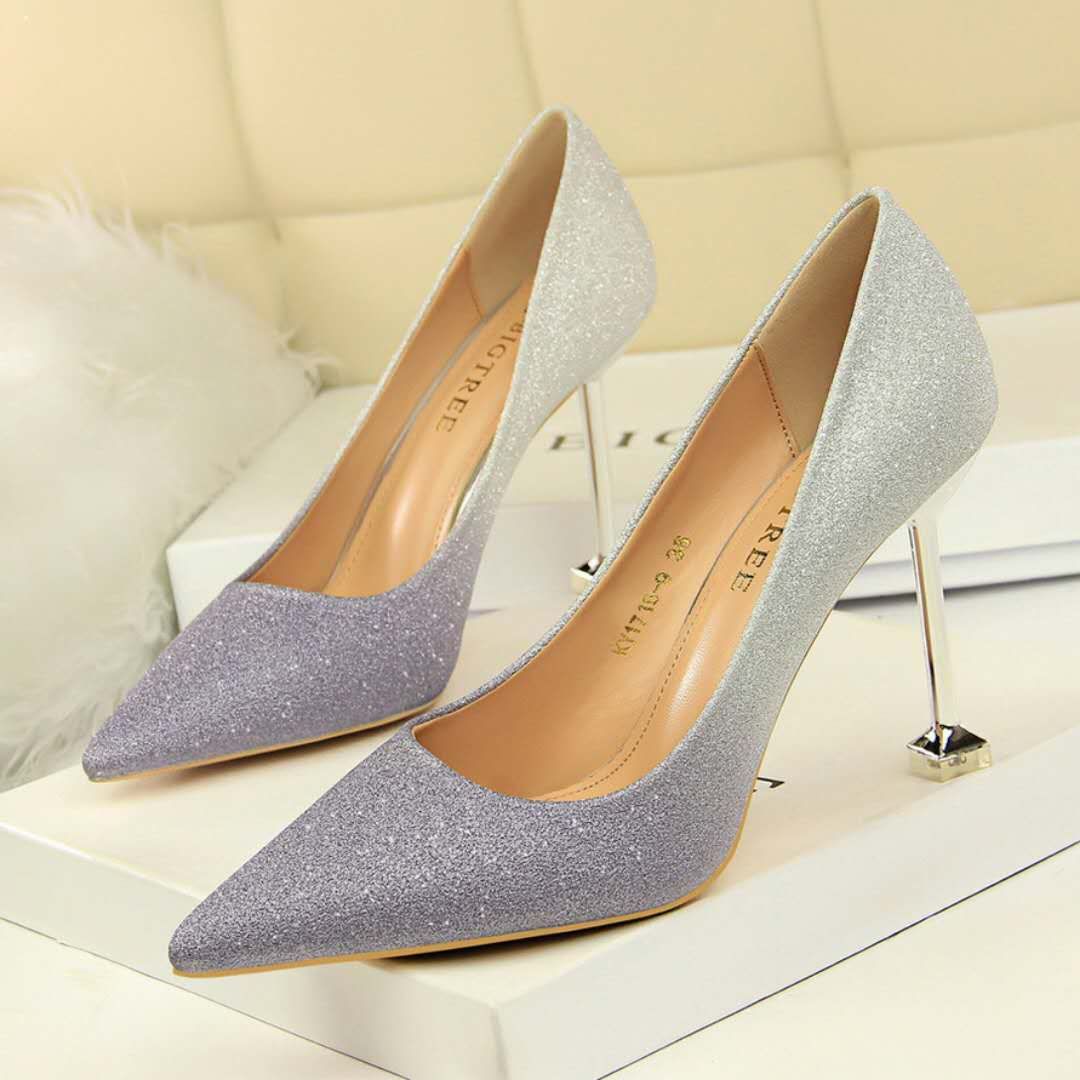 scarpe argento eleganti comode