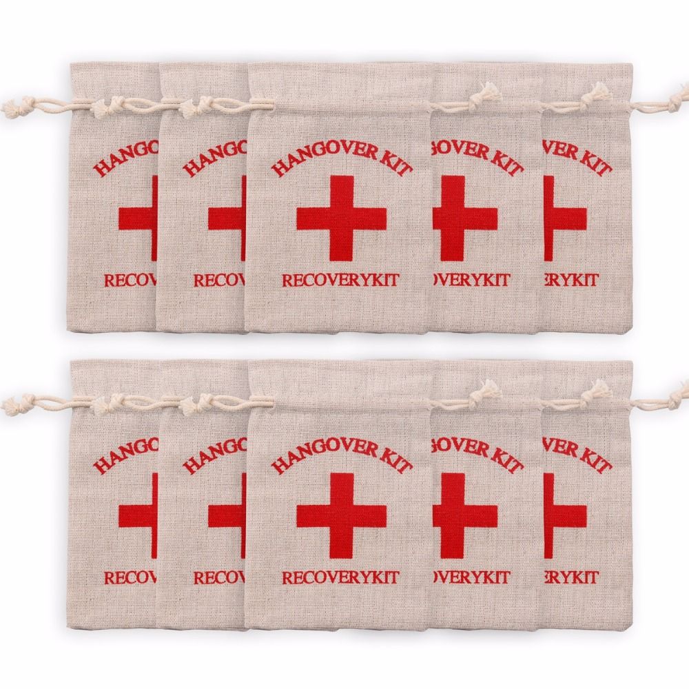 Wedding Favours Pack Of 20pcs I Regret Nothing Cotton Gift Bags