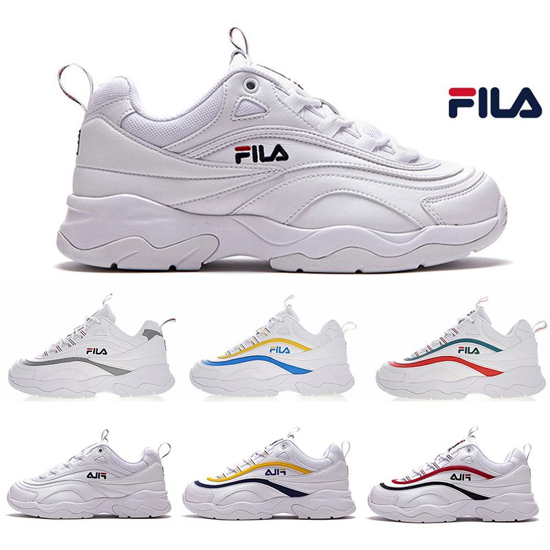 Acheter 2019 Nouveauté Dossier Athentic X Chaussures De Course De Marque FILSA ® Ray Dad Pour Hommes Chaussures De Course Pour Hommes Baskets Femme FILE