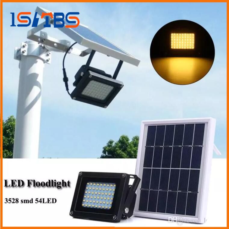 Best Sensor Waterproof Ip65 54 Led Solar Light 3528 Smd Panel Best Sensor Waterproof Ip65 54 Led Solar Light 3528 Smd Panel Flood Floodlight Outdoor Garden Security Wall Lamp Under 36 19 Dhgate Com