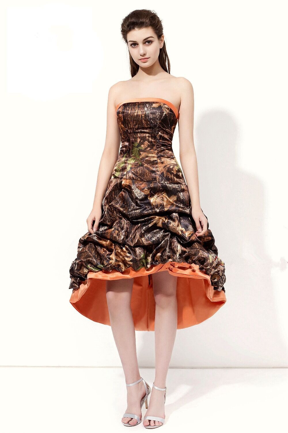 camouflage homecoming dresses