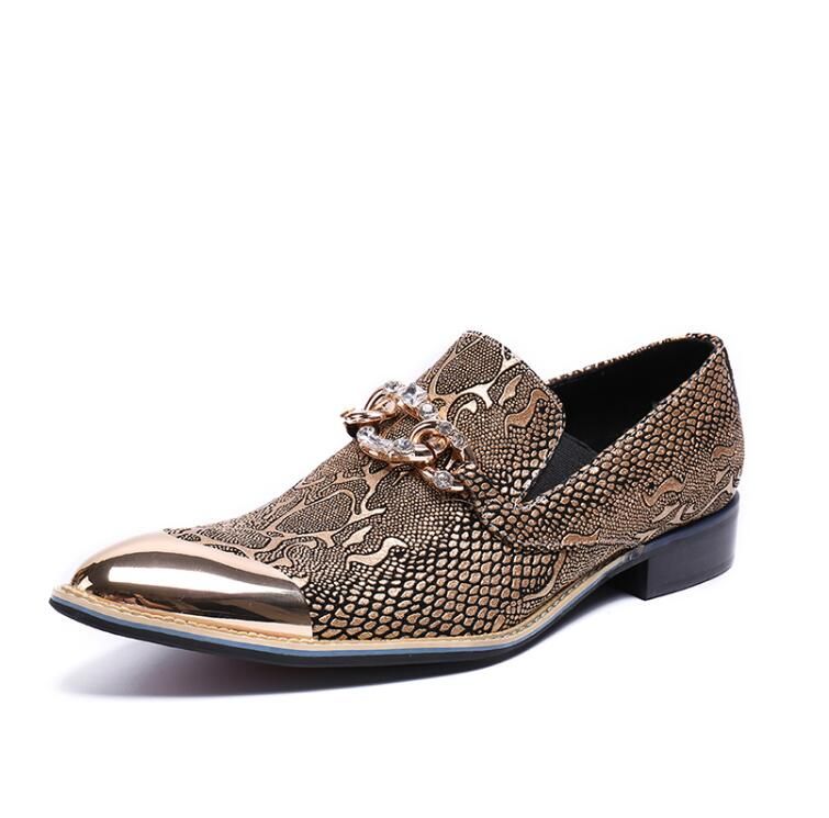 Acheter 2018 Hot Style De Luxe Soirée De Mariage Chaussures Hommes Printemps Chaussures Mocassins Marque Appartements Slip Sur Formelle Haut Talon Hommes Robe Chaussures H60 De 58,71 € Du Huanyinghuigu | Fr.DHgate.Com