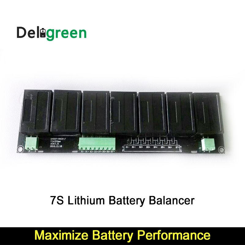 QNBBM 7S 15V 24V Battery Active Balancer BMS for LIFEPO4,LTO,Polymer ,LMO,LI NCM LI-ion battery 18650 DIY Pack