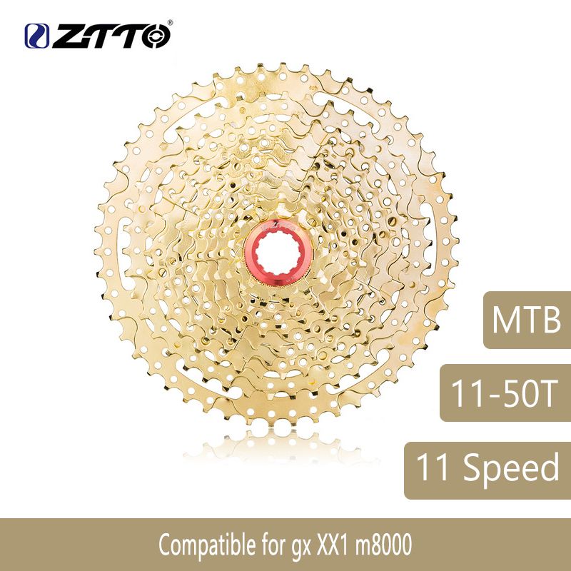 MTB Sprockets Bike Spare Parts 11S 11-42T 33S Gold Cassette 11 Speed Flywheel