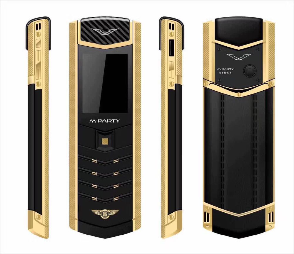 Best Original Brand MPARTY LT2 Luxury Gold Metal Body Leather Housing