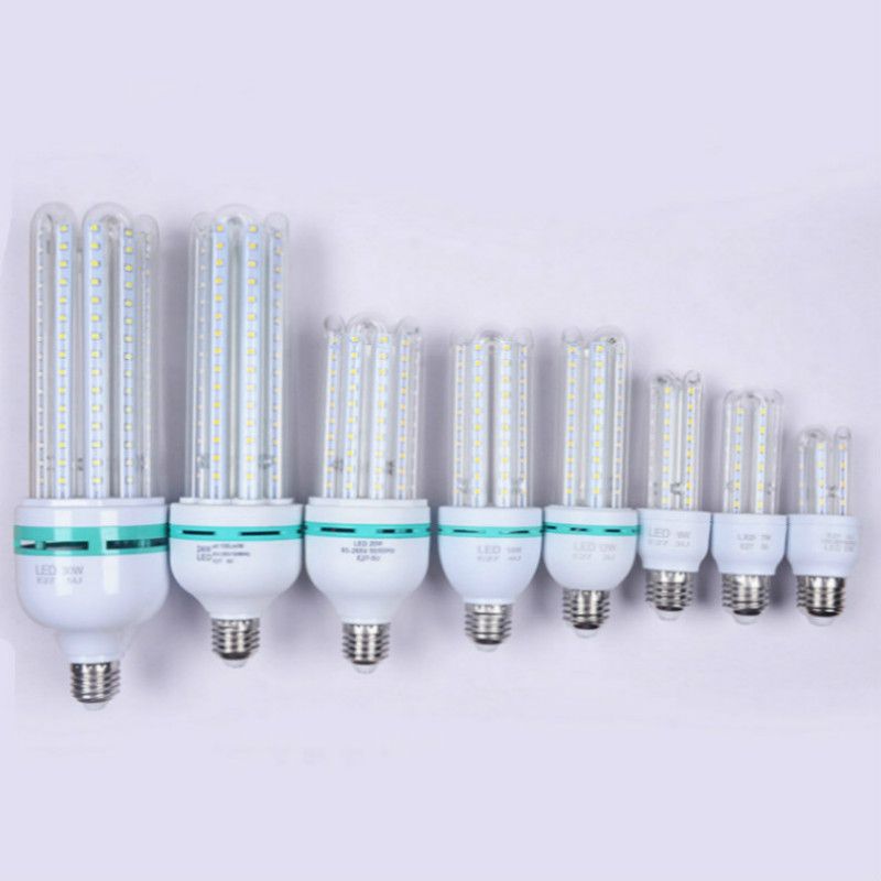 2U 3U 4U LED Corn Light Bulb SMD2835 3W5W/7W/9W/12W/16W/23W/30W E27 360