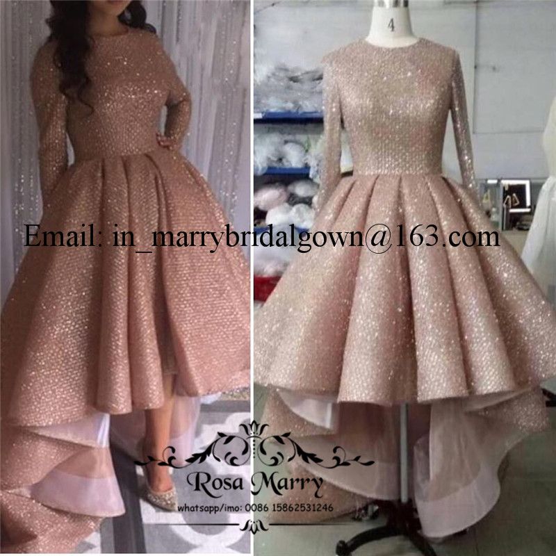 prom rose gold