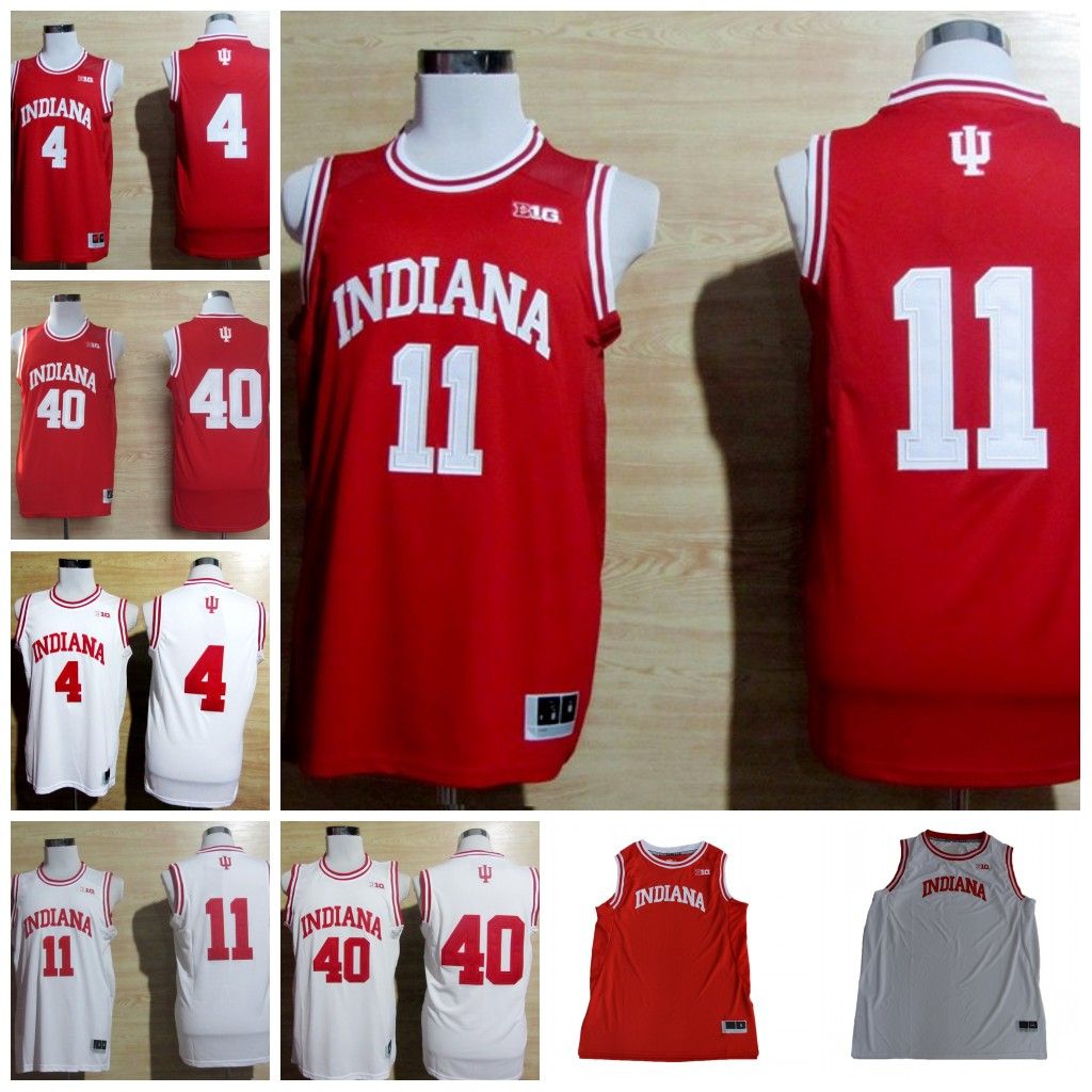 2019 Men Indiana Hoosiers NCAA College Basketball Jerseys 40 Cody