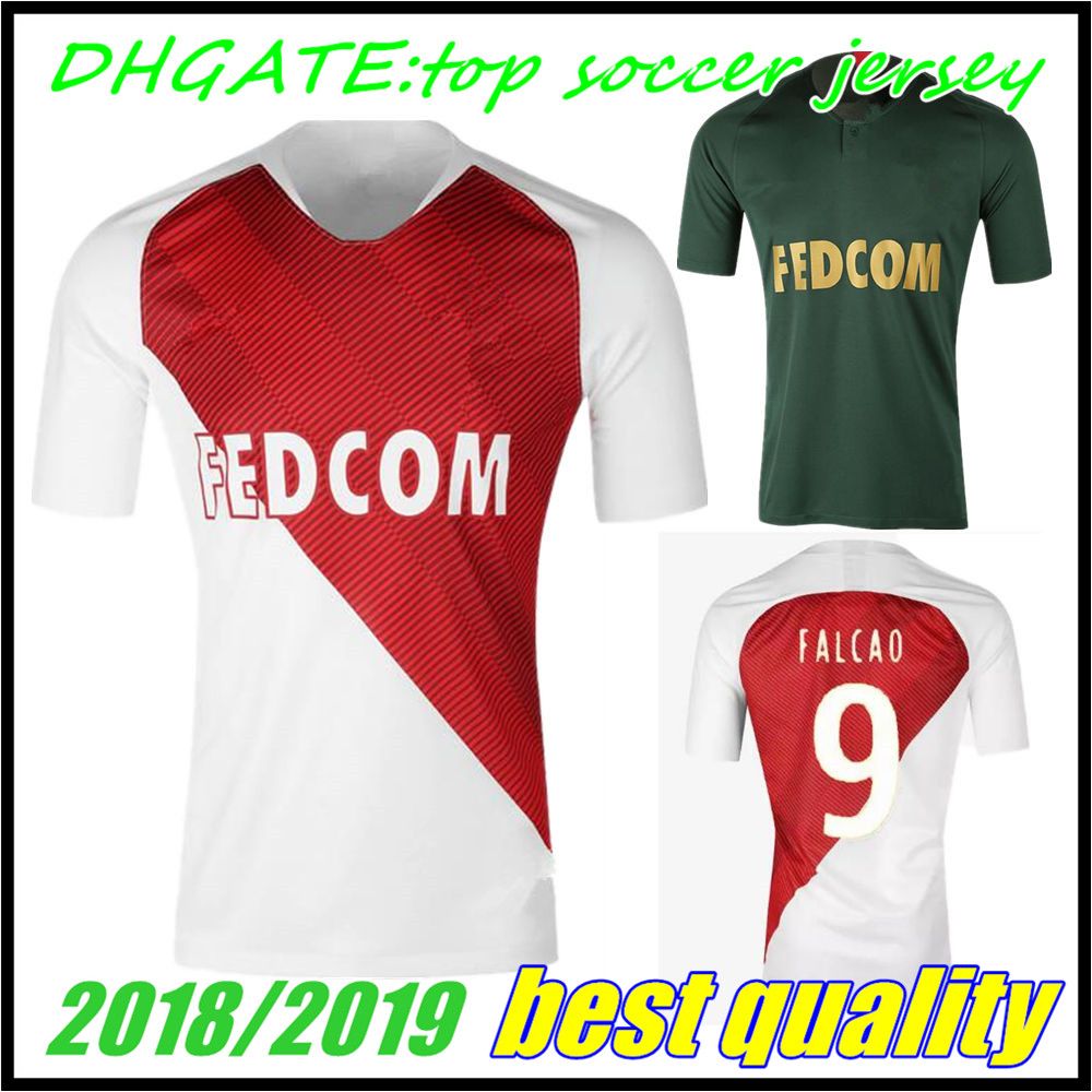 Acheter 2018 2019 Monaco Maillot De Football Maillot De ...