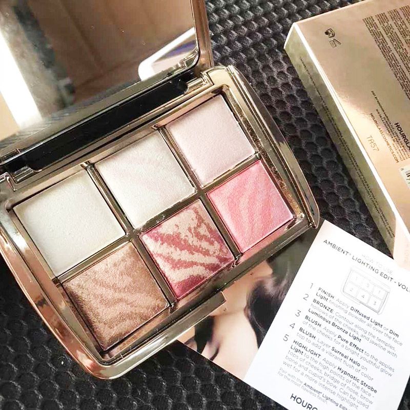 2018 Hourglass AMBIENT LIGHTING Face Blush Palette Highlighter Contour