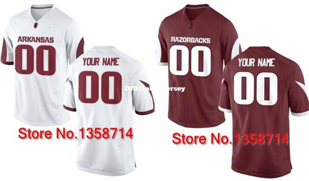 personalized arkansas razorback football jersey personalized arkansas razorback football jersey