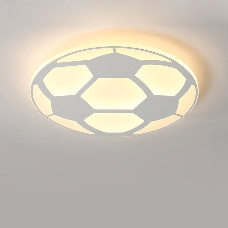 Großhandel Moderne Kinder Fußball Lampe Led Deckenleuchte Mit Fernbe Nung Wohnzimmer