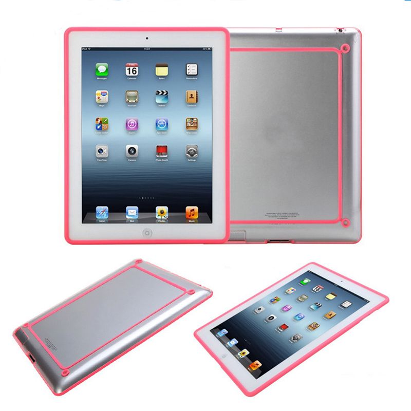 Per Case For Apple Ipad Mini 1 2 3 4 5 Air Tablet Tpu Per Case For Apple Ipad Mini 1 2 3 4 5 Air Tablet Tpu Silicone Rubber Cover Newest Fashion Frame Hybrid Pcc070 Best Cases