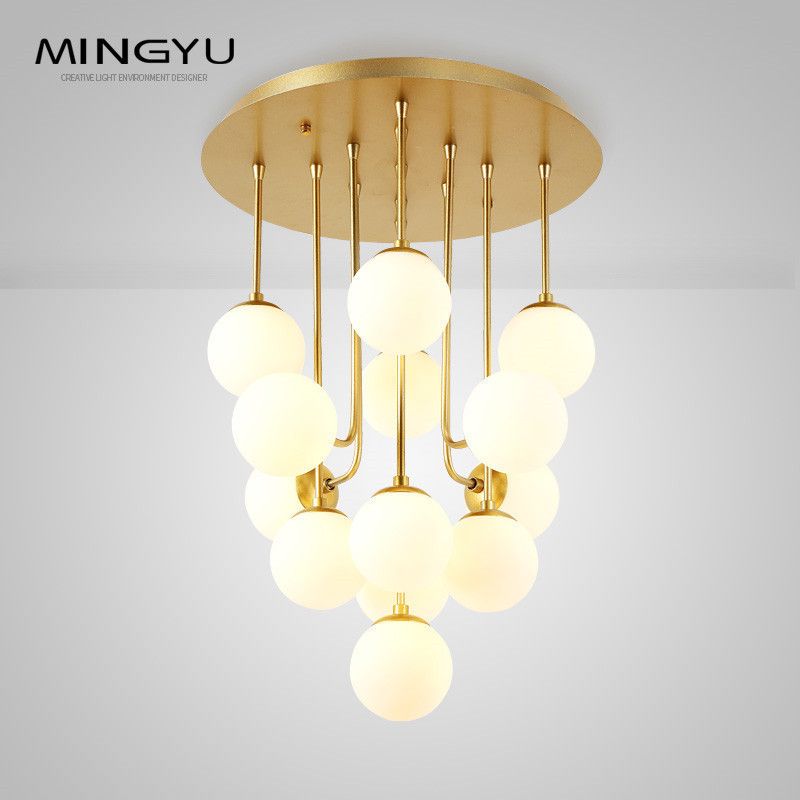 Longree Bubble Glass Orb Chandelier White Luxury Ball Longree Bubble Glass Orb Chandelier White Luxury Ball Pendant Lamp Light Fixture Ceiling Kitchen Lights Flush From